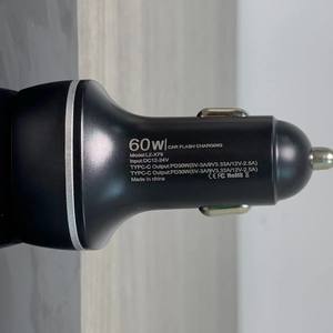 Cargador de Coche USB-C de 2 Puertos y 60W, Adaptador de Carga Rápida PD de 30W para Huawei Mate 60 Pro, <span class=keywords><strong>Xiaomi</strong></span> y <span class=keywords><strong>Redmi</strong></span> <span class=keywords><strong>Note</strong></span> 13, Precio de Fábrica - Product Image 3