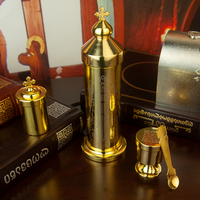 HT Sainte Messe Ensemble Valise À La Main Cas Plaqué Or Calice Avec Cuillère Orthodoxe Catholique Etiquette Fournitures