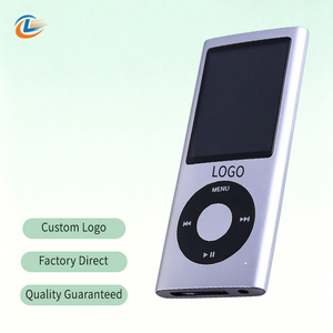 Lecteur MP3 en métal argenté en gros avec molette classique et écran LCD pour étudiants, cadeau sportif, logo personnalisé, appareil en alliage de zinc - Product Image 4