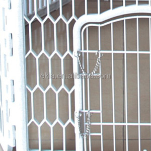 Wholesale Portable Dog Fence White Plastic Pet Dog Pen With 6 Panels - Product Image 3