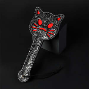 Pala de castigo BDSM de cuero PU <span class=keywords><strong>para</strong></span> juegos de rol, juguete sexual SM <span class=keywords><strong>para</strong></span> adultos, equipo de bondage <span class=keywords><strong>para</strong></span> juegos de rol, juguete sexual SM BDSM <span class=keywords><strong>para</strong></span> mujeres y hombres - Product Image 3