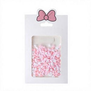 12 boîtes de bijoux pour ongles pour la Saint-Valentin, fleurs, paillettes blanches et rouges mélangées - Product Image 2