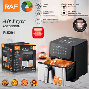 Friteuse à air électrique commerciale et domestique de haute qualité, sans huile, multifonctionnelle, avec commande tactile - Product Image 6