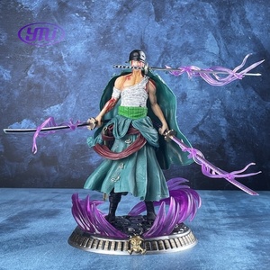 Nouveau One Pieced Anime Figure Bain Sang Roronoa <span class=keywords><strong>Zoro</strong></span> PVC 21cm Action Figure Collection Exquis Modèle Cadeaux D'anniversaire <span class=keywords><strong>Figurine</strong></span> - Product Image 1