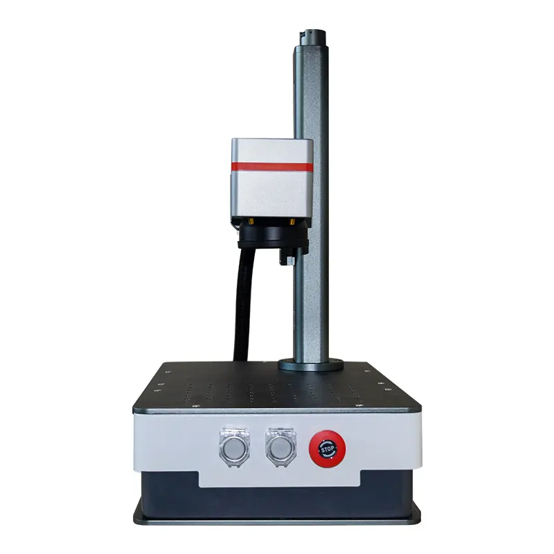 Đánh dấu máy Laser máy xách tay sản xuất mini xách tay sợi Laser đánh dấu Máy khắc giá bán buôn