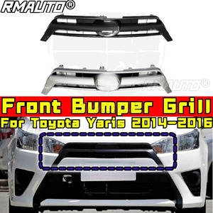 Para Toyota Yaris 2014-2016 Accesorios Exteriores Parrilla Delantera Parachoques Parrilla de Carreras Kit de Carrocería - Product Image 2