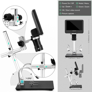 <span class=keywords><strong>Andonstar</strong></span>-Microscopio <span class=keywords><strong>Digital</strong></span> UHD 2160P con Conexión para Herramientas de Soldadura de PCB, Microscopio <span class=keywords><strong>Digital</strong></span> 2000x, 1 Unidad - Product Image 5