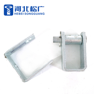 Nhà Máy Trực Tiếp Nhúng Nóng Mạ Kẽm D-Sắt Khung Điện Phụ Kiện Điện Còng Cách Điện - Product Image 3