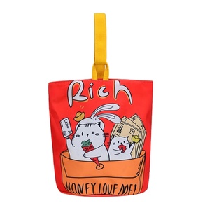 Sac fourre-tout portable en toile amusant, petit sac à main décontracté pour tous les jours, mini sac à main toutes saisons, tendance - Product Image 3