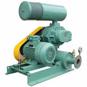 High Capacity Industrial Roots Air Blower Pump For Fish Farming And Sewage Water Treatment