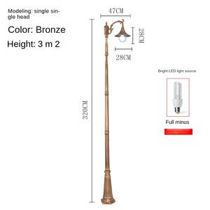 Iluminación LED Solar de Aluminio para Paisaje, Color Blanco Cálido, IP65, para Exteriores, Jardín, Caminos - Product Image 2