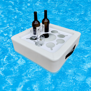 Floating Spa Whirlpool Bar Getränk Essen Tisch Erfrischung Tablett Pool oder Beach Party Float Lounge Durable Foam - Product Image 1