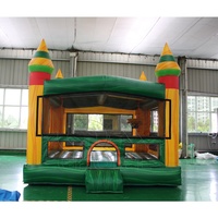 Château gonflable commercial d'intérieur avec toboggan en PVC certifié CE pour fêtes