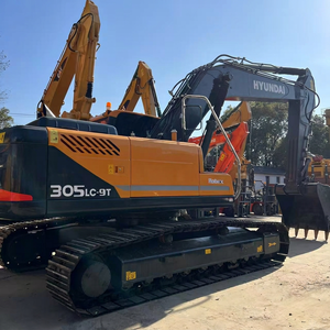 Excavatrice Hyundai 305LC-9T d'occasion, 30 tonnes, grande excavatrice hydraulique d'occasion, faible nombre d'heures, excavatrice sur chenilles 305lc-9 305 d'occasion - Product Image 4