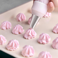 Ensemble de douilles décoratives en acier inoxydable écologiques argentées pour la décoration de gâteaux, outils de pâtisserie pour cupcakes, douilles à pâtisserie pour gâteaux