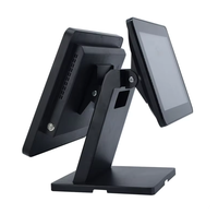 Système de point de vente tout-en-un pour restaurant avec écran tactile capacitif 10 points de 15 pouces, Wi-Fi 6, Android/Linux/Windows personnalisé, caisse enregistreuse