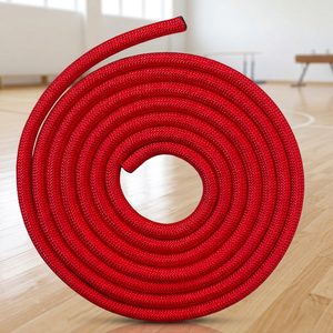Alta calidad precio barato al por mayor entrenamiento de danza profesional azul Rosa <span class=keywords><strong>Gimnasia</strong></span> Rítmica <span class=keywords><strong>cuerda</strong></span> de Arte de nailon - Product Image 1