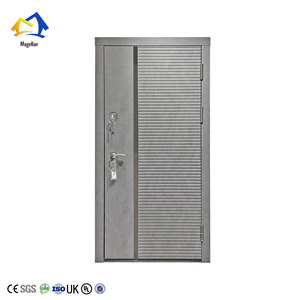<span class=keywords><strong>Porte</strong></span> <span class=keywords><strong>blindée</strong></span> en acier de sécurité résidentielle pare-balles de bonne qualité et bon marché - Product Image 2