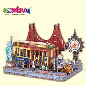 Gioco di Costruzioni Educativo <span class=keywords><strong>per</strong></span> <span class=keywords><strong>Bambini</strong></span> dai <span class=keywords><strong>5</strong></span> ai 7 <span class=keywords><strong>Anni</strong></span>, Puzzle 3D in Legno Fai-da-Te - Product Image 6