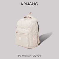 KPLIANG Nouveau Sac à Dos de Voyage Unisexe Décontracté Grande Capacité en Nylon Hydrofuge pour Ordinateur Portable 15 Pouces 20-35L Durable Tendance Urbaine