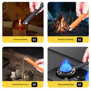 Encendedor Eléctrico Recargable USB Dericsson, Resistente al Viento, con Diseño de Arco de Pulso Inteligente y Logotipo Personalizado, en Oferta - Product Image 2