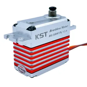 Servo Digital sin Escobillas de Alto Torque KST BLS805X HV, 7.5kg.cm, 0.039seg/60grados, para Helicópteros de Clase 550-700, Aviones RC - Product Image 3