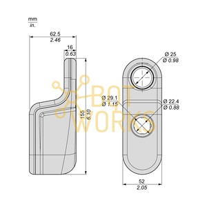 Per ZBRM21B0 Plastica 16A 250V IP40 Terminale a vite - Nuovo - Product Image 1