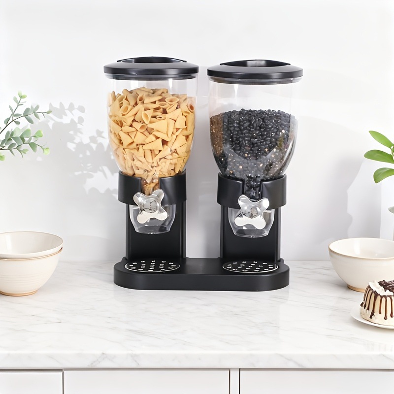 Máquina de cereales de doble barril - Negro
