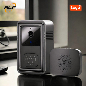 Videoportero Inalámbrico para Exteriores con Sistema de Intercomunicación, Almacenamiento en la Nube, Alerta Instantánea por Teléfono, Alimentado por Batería y App Tuya - Product Image 1