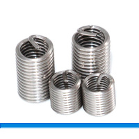 Inserts filetés en acier inoxydable 304 M6*1/M6*0.75, filetage interne et externe, marque AVIC-Flight, certifiés ISO9001