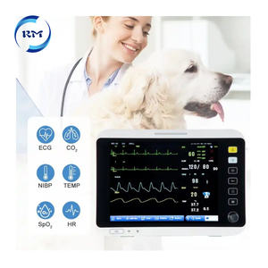Rayman Veterinary Pet Multi-parâmetro Monitor 12,1 polegadas Touch Screen Vet Animal portátil ICU Vital Signs Monitor - Product Image 2