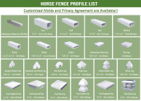 Clôture pour chevaux Fentech à trois rails, clôture de cour pour enclos agricoles, montage facile, faibles frais d'entretien, clôture en PVC VINYL