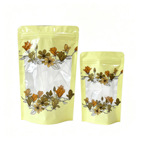 Doypack zakjes met zip sluiting op voorraad voor pistachenoten, noten, zaden, gedroogd fruit en snacks