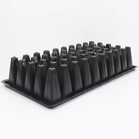 Plateau de semis en PVC à 32 cellules haute profondeur pour la germination en pépinière de jardin