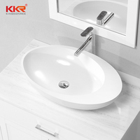 Ykkr — éviers de salle de bains en forme d'œuf, salle de bains, massif, bol de lavage, lavabo,