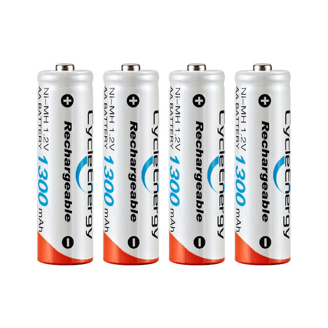 PICELL Rechargeable AA NiMH Batteries 3.6V 300mAh 600mAh for Consumer Electronics