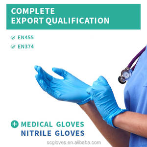 بيع بالجملة عالية الجودة قفازات النتريل خالية من البودرة الزرقاء مقاومة للساكنة ومقاومة للتأثير مخزون فيتنام عينة مجانية متاحة - Product Image 2