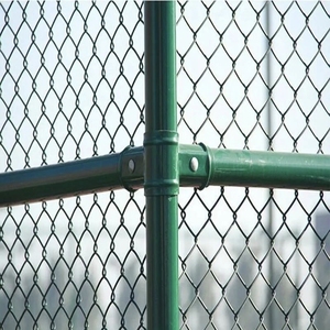 Çevre Dostu Sürdürülebilir Üretim Stadyum Galvanizli Sıcak Daldırma Galvanizli Toz Boyalı Zincir Bağlantılı Çit - Product Image 6