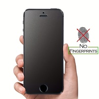 [2 pièces] pour iPhone 7 8 SE X XS XR 11 12 13 14 15 Plus Pro Max, protection d'écran en verre trempé mat, film givré, couverture complète