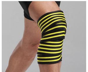 Bandes élastiques de soutien pour genoux, pour la musculation et le fitness, pour hommes et femmes, protège-genoux sportifs - Product Image 4