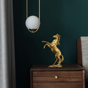 Moderne Minimaliste De Luxe 1pc Sculpture Creative Maison Cave À Vin Décorations pour Salon TV Cabinet Bureau Artisanat - Product Image 5