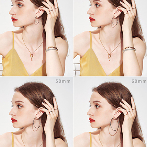 Wholesale Simple Large <strong>Hoop</strong> <strong>Earrings</strong> Classic Stainless Steel Jewelry <strong>Earrings</strong> Gold <strong>Hoop</strong> <strong>Earrings</strong> for Unisex - Product Image 2