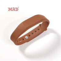 Bracelet NFC personnalisé LF HF UHF en silicone étanche pour événements sportifs de football