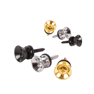 En gros : Goupilles coniques carrées à fente, Verrous de sangle de guitare sans tête, Boutons, Vis de montage, Goupilles d'extrémité métalliques pour guitares acoustiques et classiques - Product Image 2