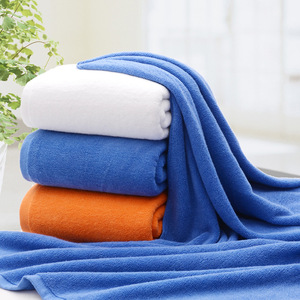 Toalla de Baño de Algodón Puro 70x140 cm, Color Sólido, para Uso Hotelero, Azul Rey, Naranja, Café, Gris - Product Image 4