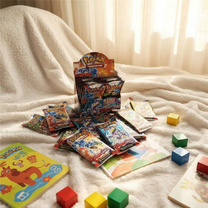 HCY Anime Japon 360 cartes Pokémon en anglais Jeu de cartes à collectionner EVO SUN MOON Boîte de booster de collection en papier 1/65 - Product Image 3