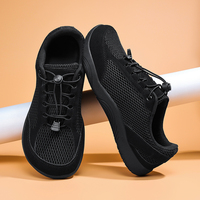 Chaussures de sport personnalisées à bout large, respirantes en maille, style pieds nus, légères à semelle souple pour la marche et le fitness en extérieur