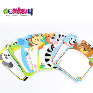 Tableros de escritura borrables para niños de dibujos animados educativos con bolígrafo - Product Image 3