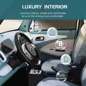 Mini Auto Eléctrico con Volante a la Izquierda, 4 Asientos, Mini Auto Eléctrico para Adultos - Product Image 3