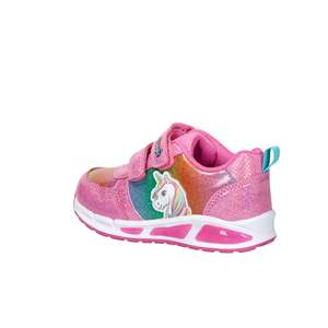 Baskets Unicor Magic pour filles, chaussures épaisses fuchsia avec motif licorne et fermeture Velcro - Product Image 3